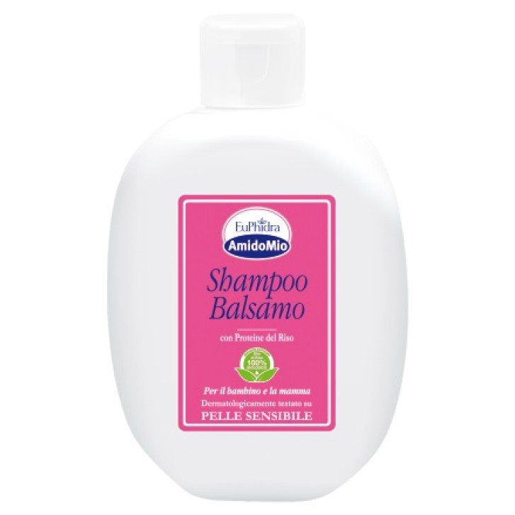 Euphidra AmidoMio Shampoo Balsamo 2in1 Detergente Districante 200 ml