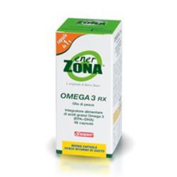 Enerzona Omega 3RX 48 Capsule - Integratore di Acidi Grassi