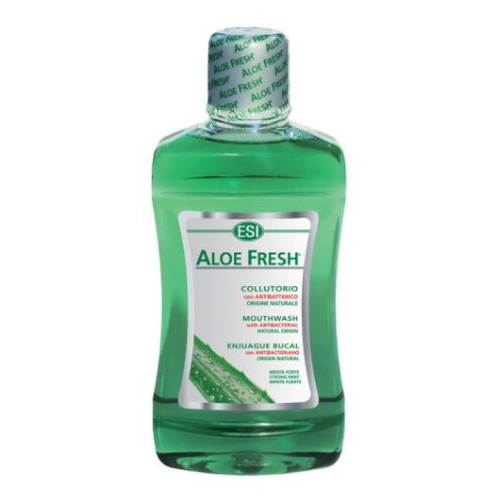 Esi Aloe Fresh Collutorio Naturale Antibatterico all'Aloe Vera 500 ml