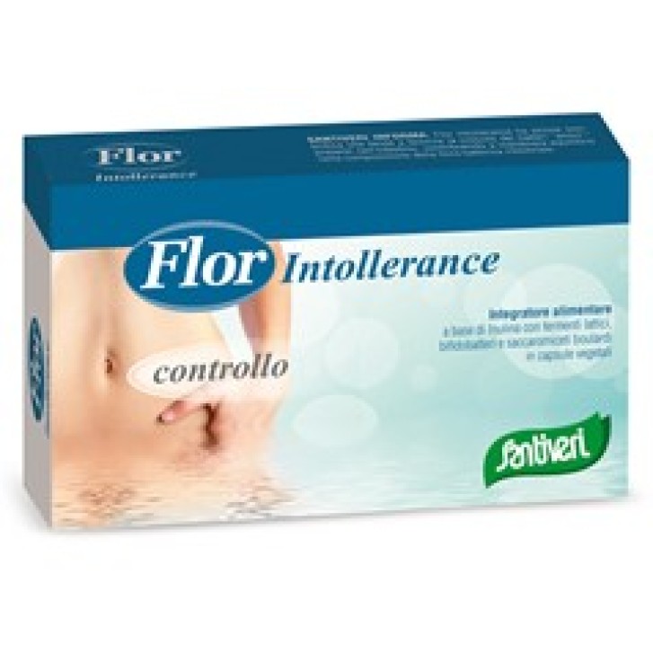 Flor Intollerance 2 Controllo 40 Capsule - Integratore Flora Batterica Intestinale