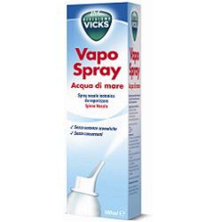 Vicks Vapo Spray Acqua di Mare Isotonico per Igiene Nasale 100 ml
