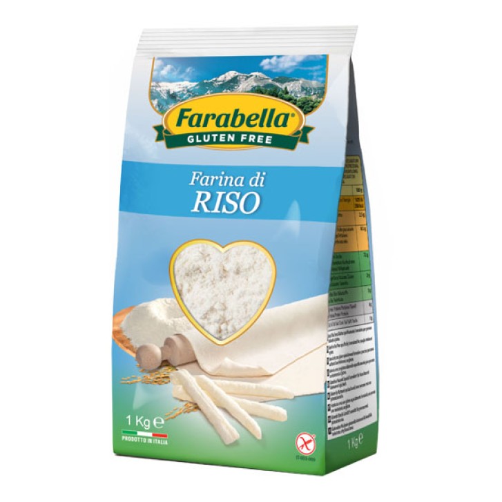 Farabella Senza Glutine Farina di Riso 1 Kg