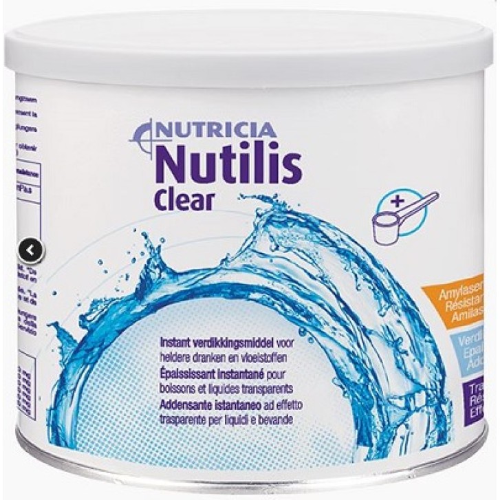 Nutilis Clear Integratore Addensante Bevande e Alimenti 175 grammi