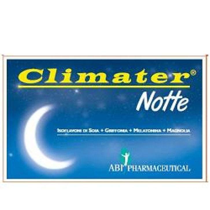 Climater Notte 20 Compresse - Integratore Menopausa