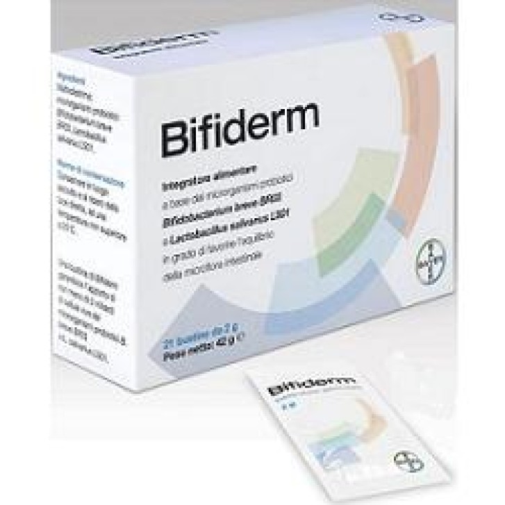 Bifiderm 21 Bustine - Integratore Fermenti Lattici Probiotici