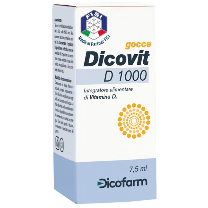 Dicovit D Gocce 7,5 ml - Integratore Vitamina D