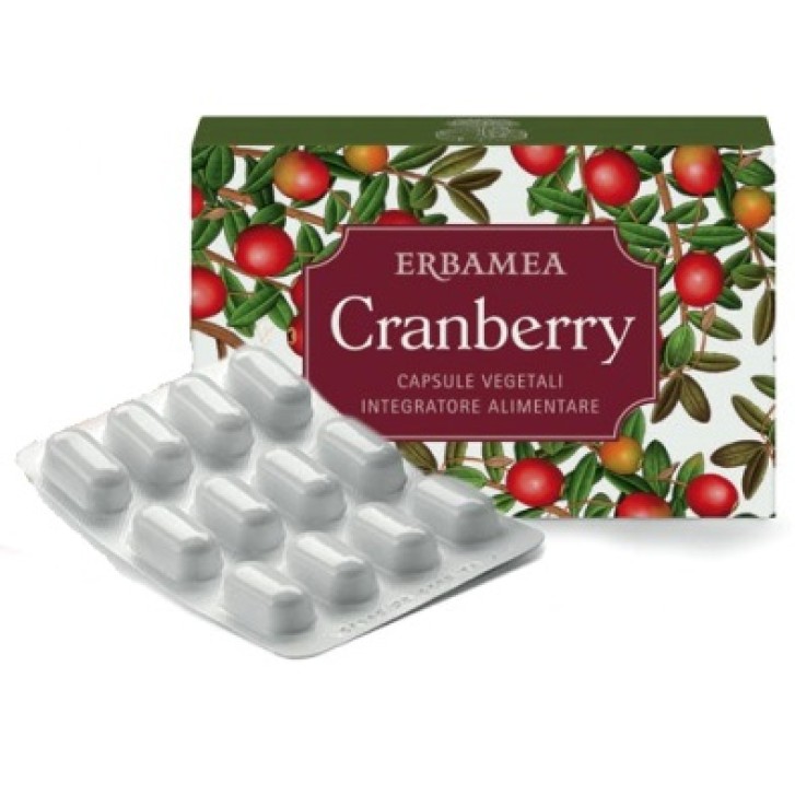 Erbamea Cranberry 24 Capsule - Integratore Alimentare