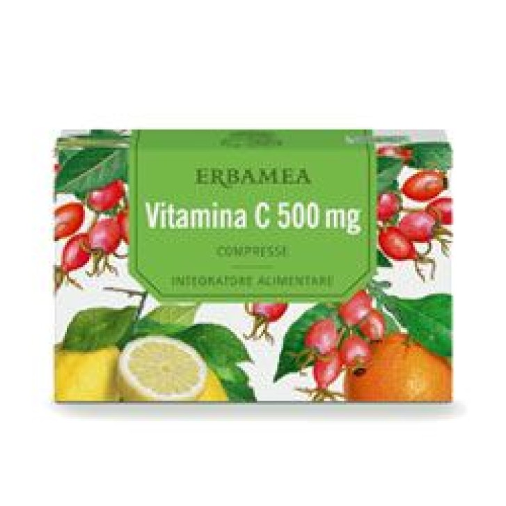 Erbamea Vitamina C 500 24 Compresse - Integratore Alimentare