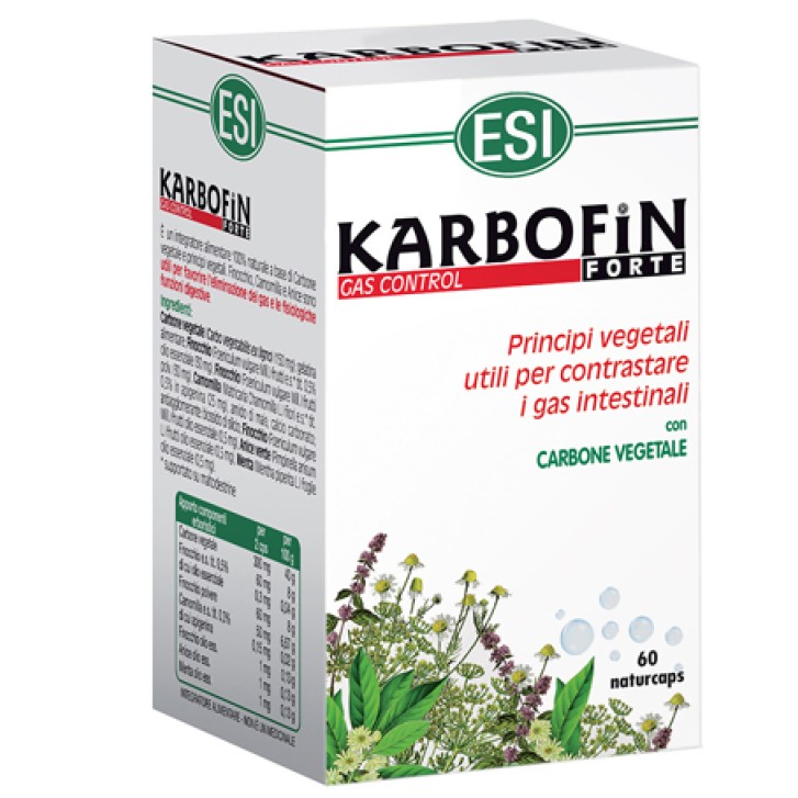 Esi Karbofin Forte 60 Capsule - Integratore Alimentare