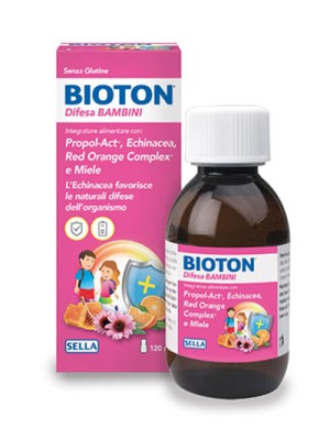 Bioton Difesa Bambini Sciroppo 120 ml - Integratore Difese Immunitarie