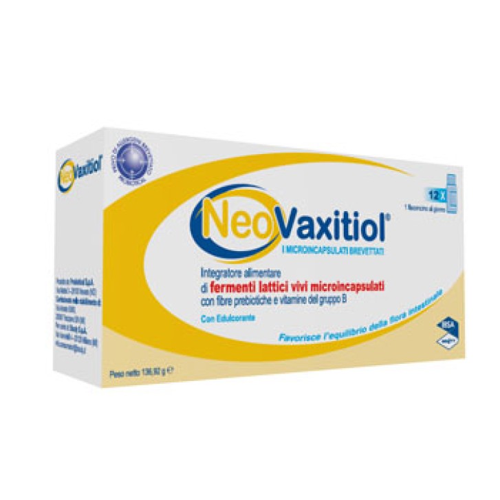 NeoVaxitiol 12 Flaconcini - Integratore Fermenti Lattici Vivi