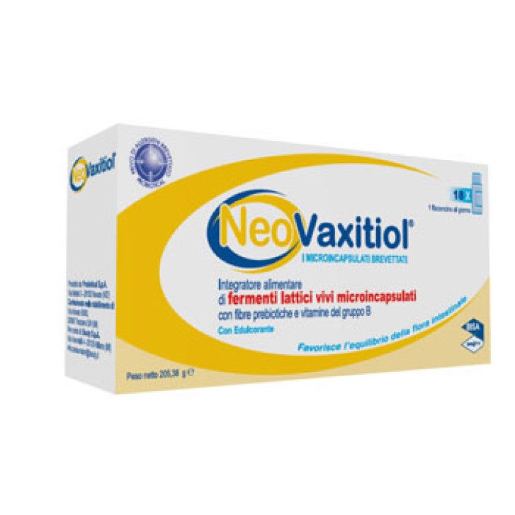 NeoVaxitiol 18 Flaconcini - Integratore Fermenti Lattici Vivi