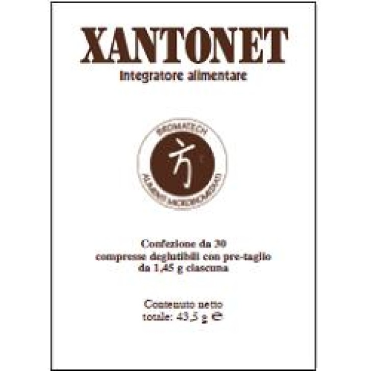 Xantonet 30 Compresse - Integratore Transito Intestinale
