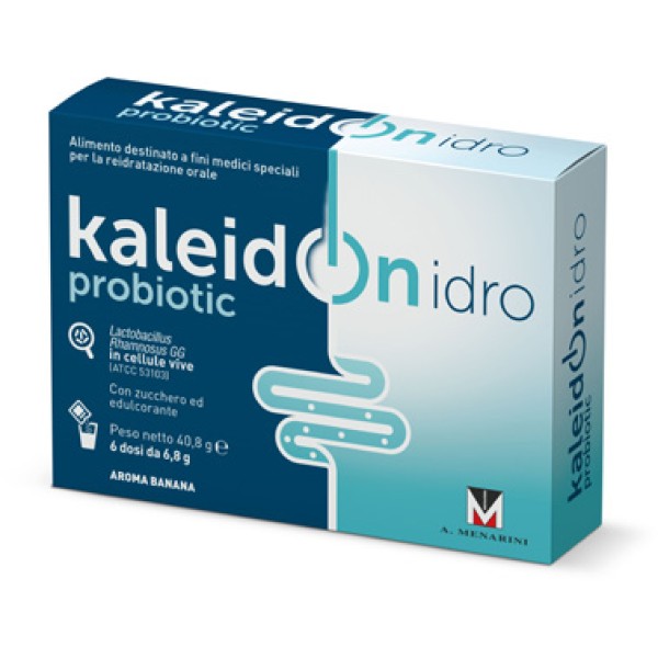 Kaleidon Probiotic Idro Integratore Fermenti Lattici Vivi 6 Buste Doppie