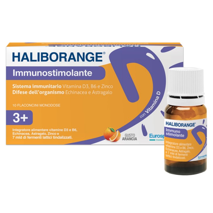 Haliborange Immunostimolante 10 Flaconcini - Integratore Sistema Immunitario