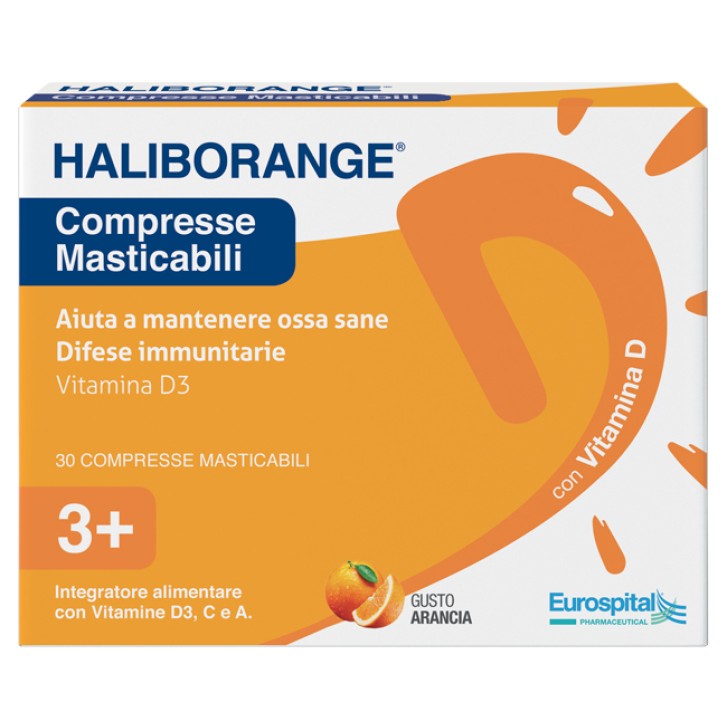 Haliborange 30 30 Compresse Masticabili - Integratore Vitamina D