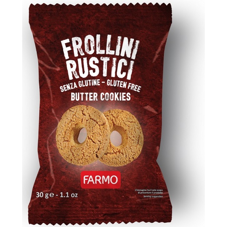 Farmo Frollini Rustici Senza Glutine 30 grammi