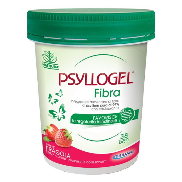 Psyllogel Fibra Fragola Senza Zucchero 170 grammi - Integratore Alimentare
