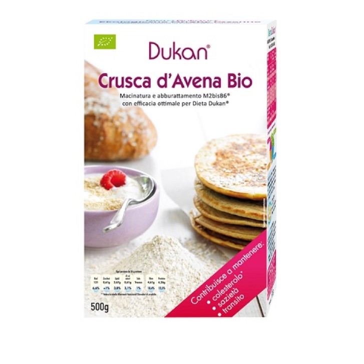 Dukan Crusca Avena Bio 500 grammi