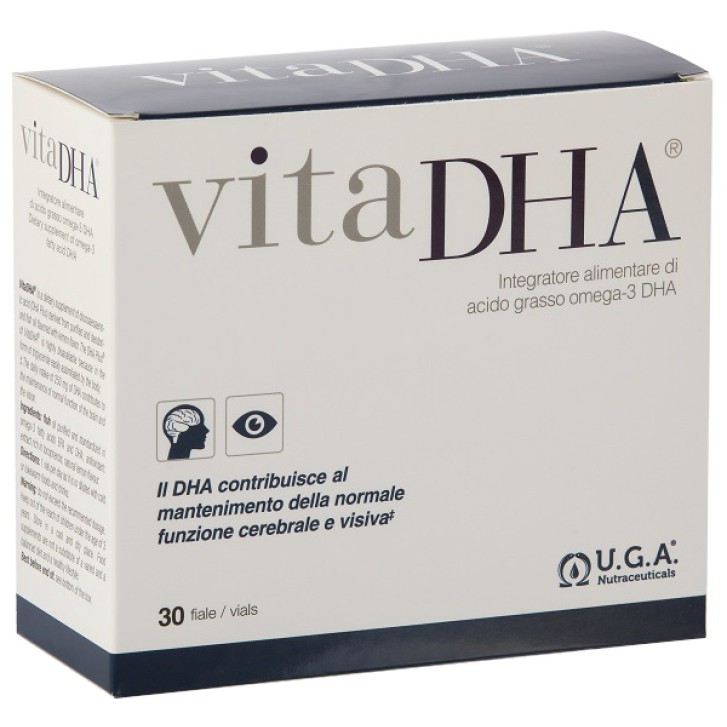 VitaDHA 30 Fiale Monodose - Integratore Memoria e Vista