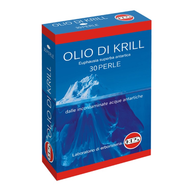 Kos Krill Olio 30 Perle - Integratore Alimentare