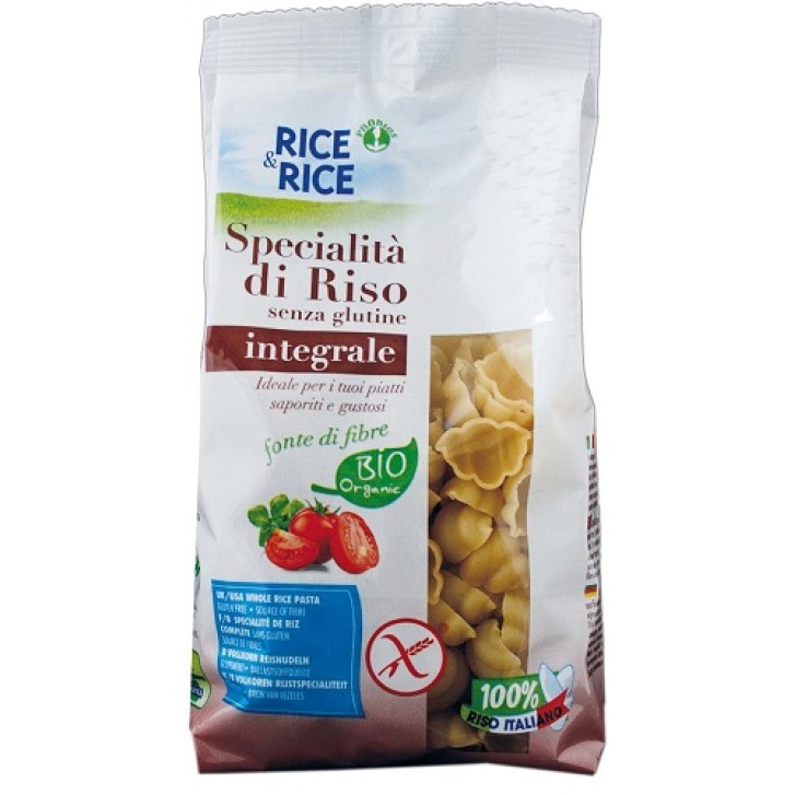 Rice&Rice Conchiglie Riso Integrali 250 grammi