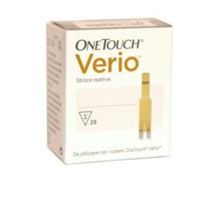 One Touch Verio Strisce Reattive Glicemia 25 Pezzi