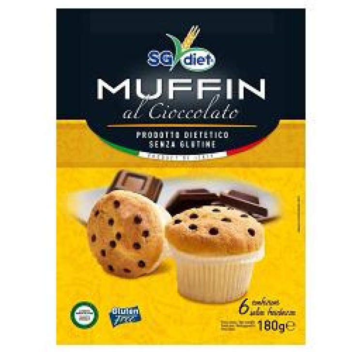 SG Diet Muffin Cioccolato 180 grammi