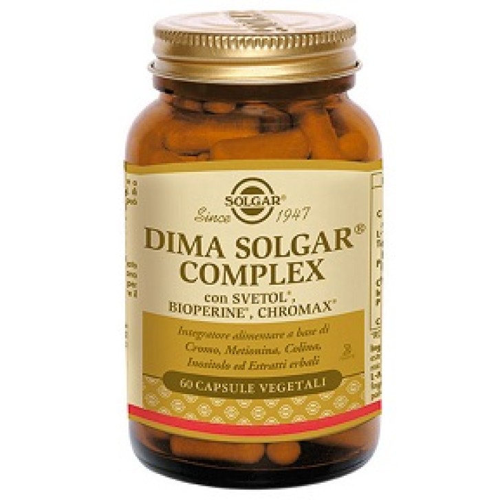 Solgar Dima Solgar Complex 60 Capsule - Integratore Metabolismo Grassi