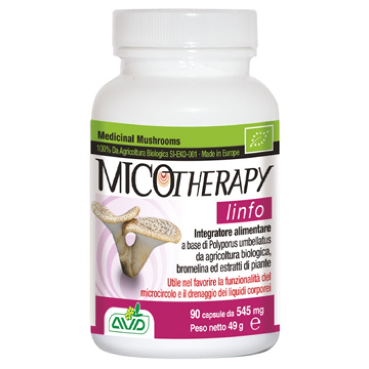 Micotherapy Linfo 90 Capsule - Integratore Drenante