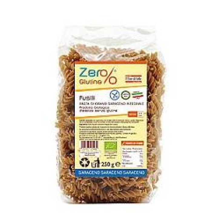 Fior di Loto Zero% Glutine Pasta Fusilli di Grano Saraceno Bio 250 grammi