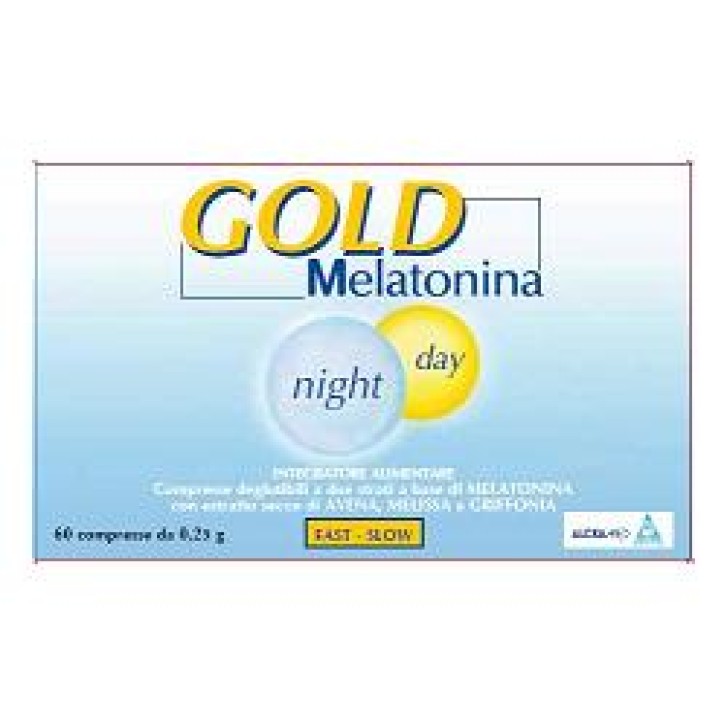 Melatonina Gold 1mg 60 Compresse - Integratore Alimentare