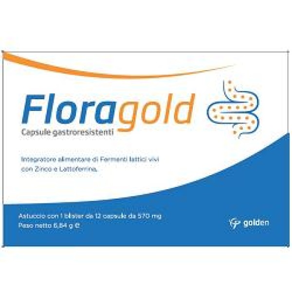 Floragold 12 Capsule - Integratore Alimentare