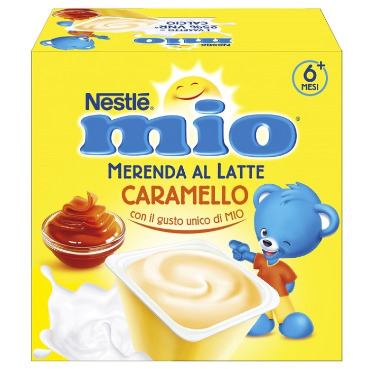 Nestle' Mio Merenda Caramello 4 x 100 grammi