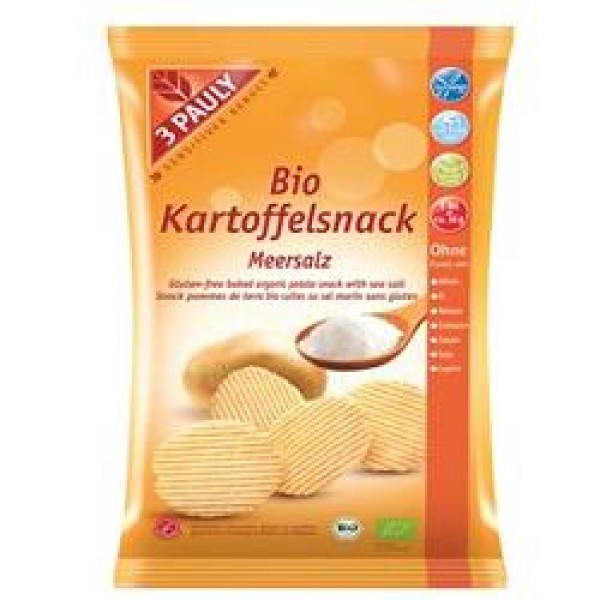 3Pauly Snack Patate Natural 85 grammi