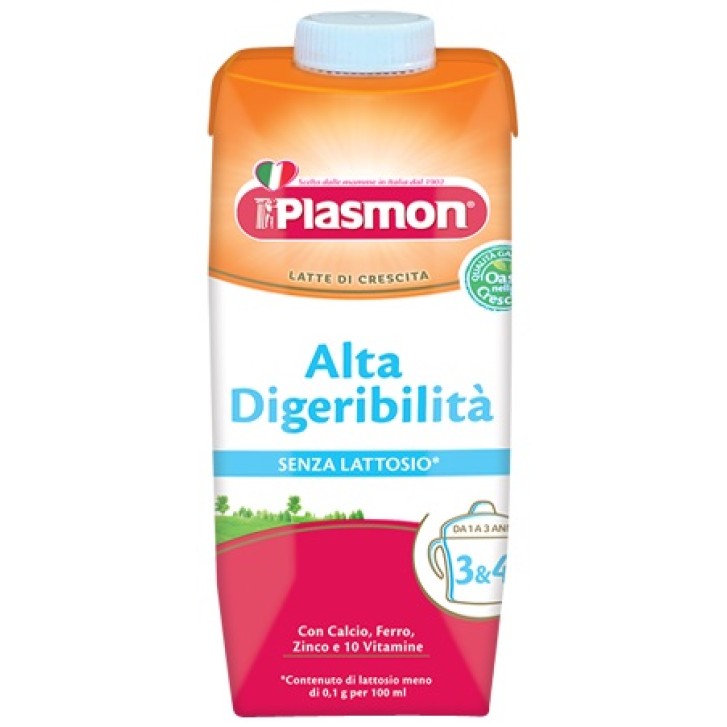 Plasmon Latte Liquido ad Alta Digeribilità 2 x 500 ml