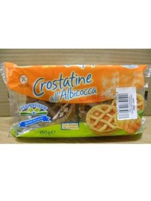 Happy Farm Crostatine Albicocca 180 grammi