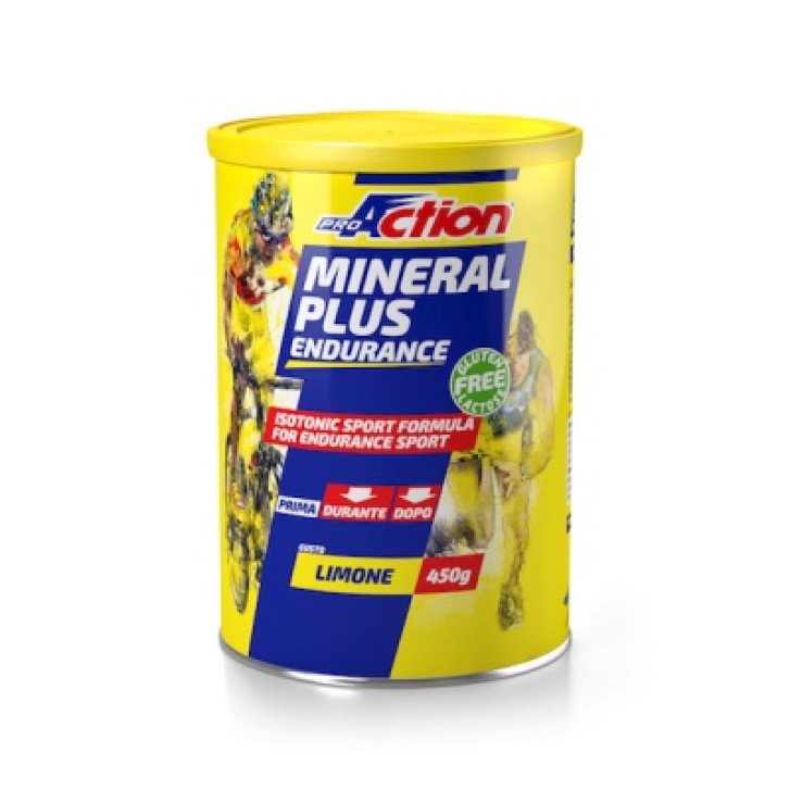 ProAction Mineral Plus Limone 450 grammi - Integratore Alimentare