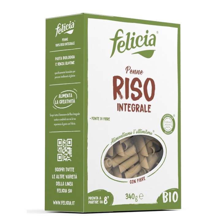 Felicia Bio Pasta Integrale Penne Rigate 340 grammi