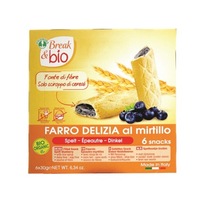 B&B Farro Delizia Mirtillo 6 x 30 grammi
