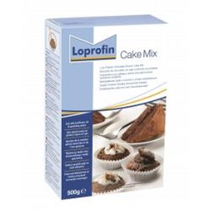Loprofin Cake Mix Preparato in Polvere Gusto Cioccolato 500 grammi