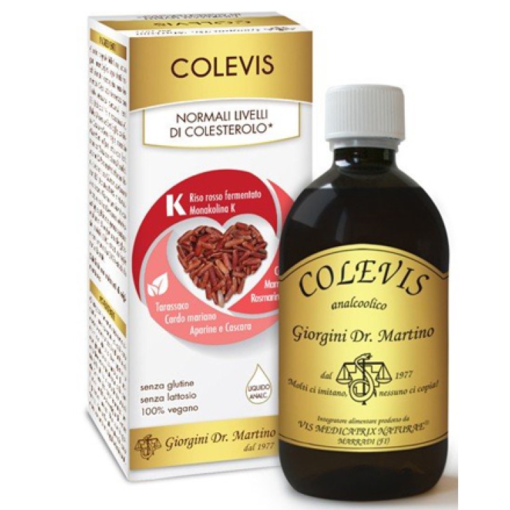 Colevis Liquido Analcolico 500 ml Dr. Giorgini - Integratore per il Colesterolo