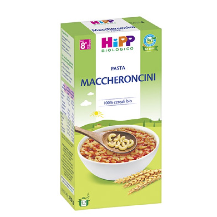 Hipp Bio Pastina Maccheroncini 320 grammi