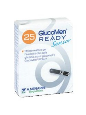 Glucomen Ready Sensor Controllo Glicemia 25 Striscette