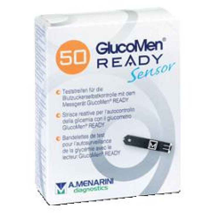 Glucomen Ready Sensor Strisce Misurazione Glicemia 50 pezzi
