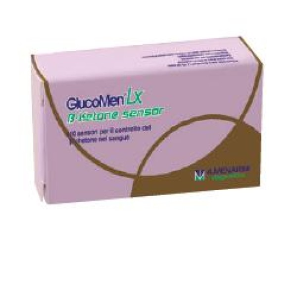 Glucomen LX B-Ketone Sensor Strisce Reattive Misurazione Chetonemia 10 Pezzi