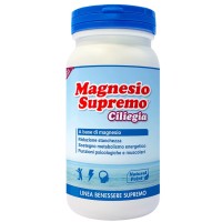 Natural Point Magnesio Supremo Gusto Ciliegia Polvere 150 grammi - Integratore Alimentare