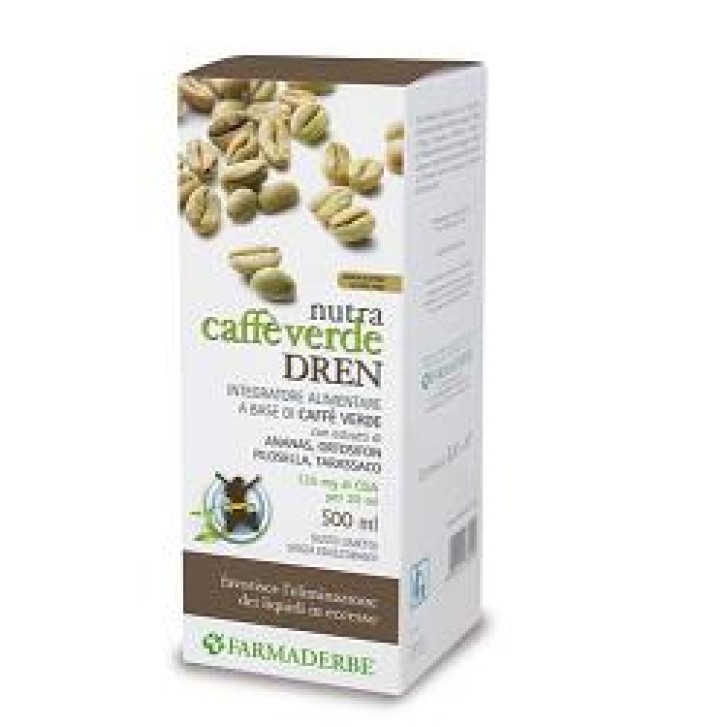 Farmaderbe Caffe' Verde 500 ml - Integratore Drenante