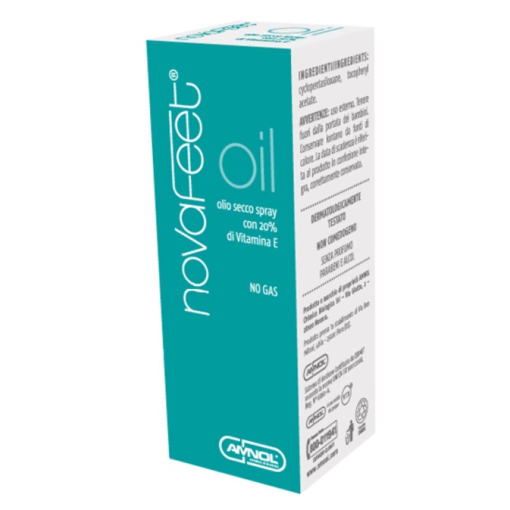 Novafeet Oil Spray ad Azione Lenitiva Pelli Secche 50 ml
