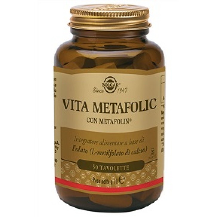 Solgar Vita Metafolic 50 Tavolette - Integratore Gravidanza e Allattamento